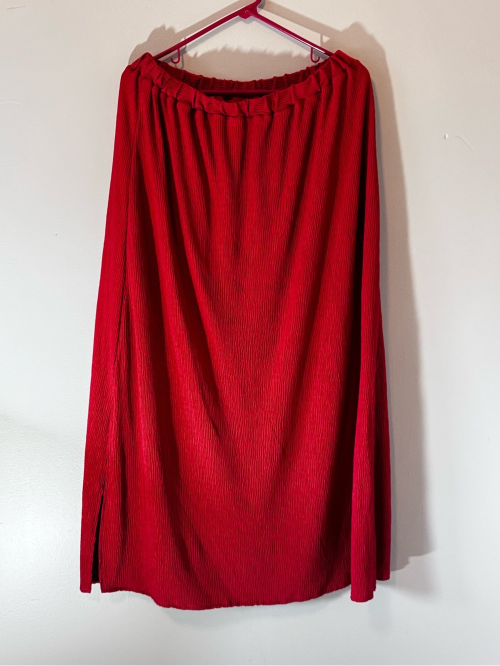 Nine West Coral Maxi Skirt with Elastic Waist